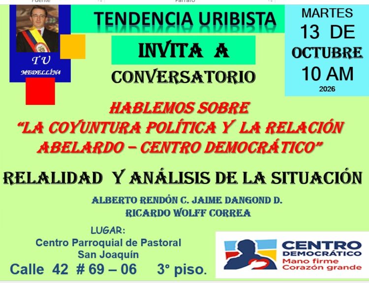 Tertulia de Tendencia Uribista relación de Abelardo de la Espriella y el Centro Democrático Ruta Noticias