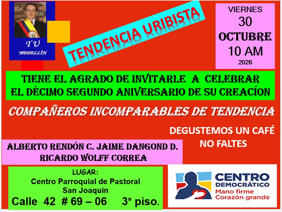 Tertulia de Tendencia Uribista celebra Ruta Noticias