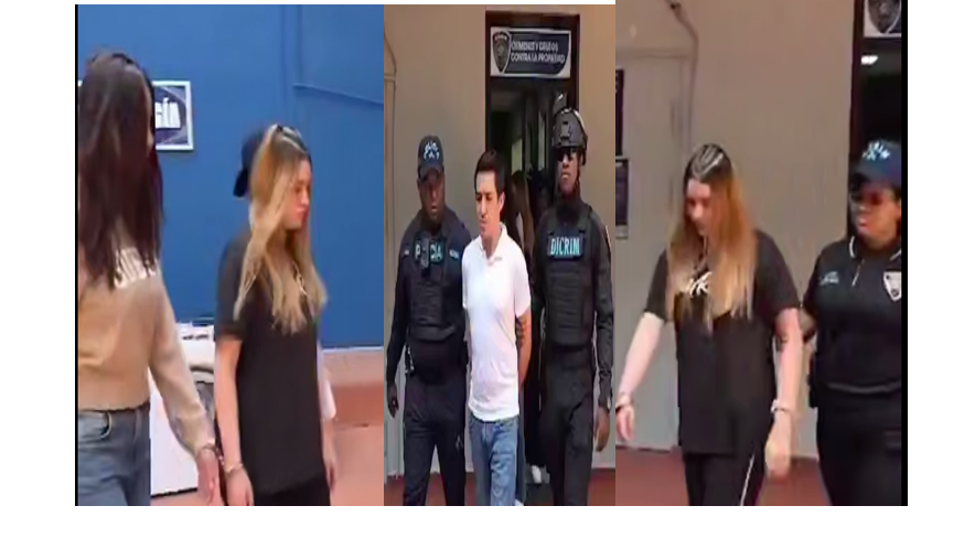 Natali Valeria Castillo, Laura Valentina Villegas y Diego Armando González Dominicana Escopolamina Ruta Noticias